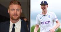 Rocky Flintoff, 16, smashes dad Freddie's record in front of England icon