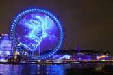 London Eye becomes backdrop for mesmerising projection show