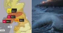 Everywhere Storm Éowyn weather warnings issued amid Met Office red 'danger to life' alert