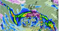 UK snow maps show new -8C Arctic blast to hit millions of Brits as forecast turns purple