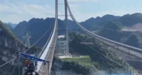 Incredible bridge will cut drivers' journeys from 70 minutes to just one once completedChina