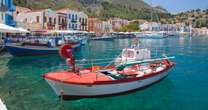 Idyllic Greek island with turquoise waters, golden sands - and no tourists