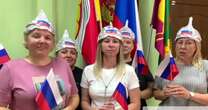 Russian teachers tricked into wearing tinfoil hats to protect against 'foreign enemies'