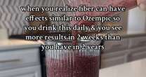 Lose weight 'effortlessly' with tasty fruit drink branded 'natural Ozempic'