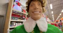 Shoppers horrified by 6ft Buddy the Elf robot that's 'scariest thing they've ever seen'