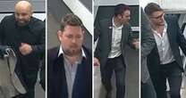 Man attacked and beaten by group of thugs on train as he tried to use the toilet