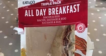 Dad left open-mouthed at Aldi's sad breakfast butty - and photo says it all