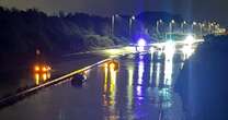 M5 flooding: Motorists left stranded and forced to be rescued on motorway after deluge