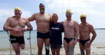 Four British Army and Royal Navy veterans with missing legs swim across English ChannelArmed forces