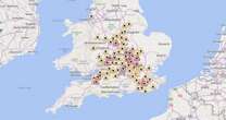 Flood map in full with 85 alerts after horror Met Office amber weather warning