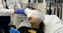 Teen's eye 'exploded like grape' in freak car crash when sun hit her eyesCar crashes