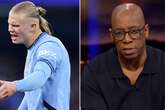 Arsenal legend Ian Wright slams 'coward' Erling Haaland for reaction to Man City goal