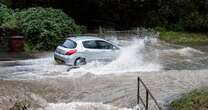 UK weather: Dramatic pictures show deluge in England as downpour dumps two months' worth of rain