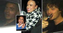 Bleary-eyed Strictly stars pictured escaping boozy BBC afterparty as Ellie Leach cradles Glitterball