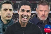 Mikel Arteta slams Jamie Carragher and Gary Neville – Arsenal 'Prem's most attacking team'