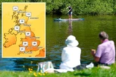 Map shows where Brits are in for record-breaking 30C scorcher and hottest day of the year