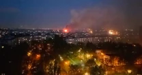 Huge Ukrainian drone strike shuts down all four major Moscow airports with fireball in path