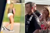 Woman filmed taking 'clean poop' on car bonnet in road rage turns out to be spicy star