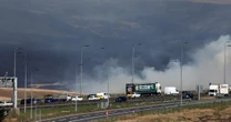 M62 chaos as massive moor fire breaks out with residents warned 'avoid the area'