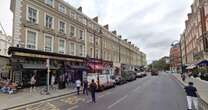 Sinkhole opens up in posh London street where average homes sell for £2.5mSinkhole