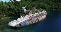 Dark tourism’ £40million ‘ghost’ cruise ship left to rot in paradise island grave