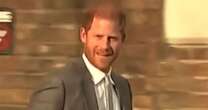 Prince Harry's telling four-word response when asked 'are you happy to be home'Prince Harry