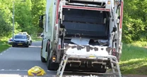Man falls asleep in waste paper bin and is crushed to death by rubbish truck