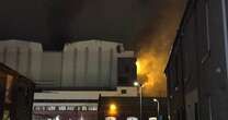 Barrow fire: Shocking video shows BAE Systems submarine yard gutted by towering inferno