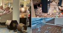 Inside horror Spirit of Discovery cruise with 30-foot waves, shattered balconies and 15 hours trapped in storm