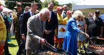 King Charles' agitated comment as he stumbles over speech after manning Aussie BBQ