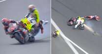 MotoGP star flown to hospital as horror 120mph crash investigated - 'He was all over me'MotoGP