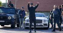 Kidnap and GBH thug celebrates early prison release in front of Bentley motor before going to McDonald's