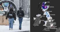 Snow map shows exactly when Britain faces up to 18 inches as whole of UK hit