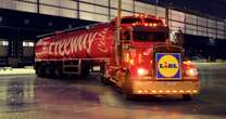 Lidl reveals Christmas cola truck which will hand out presents - see areas it will visit