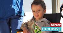 Boy, 3, in war-torn Gaza still asks mum for his shoes - despite losing legs in blast