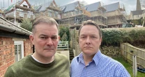 Gay couple subjected to 'homophobic abuse hurled by builders from rooftop'