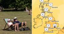 Weather forecast: Exact date UK to be hotter than Barcelona as mercury hits 16C