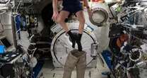 NASA astronaut caught performing bizarre act on ISS in just his underwear