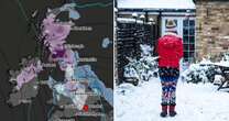 UK snow maps reveal exact date flurries will hit after hot spell - with just two areas spared