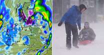 UK snow maps show exact date 4 inches per hour will hit – with no region spared in storm