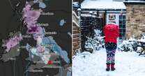 UK snow maps show south of England battered in March as 14 counties hit - see full list