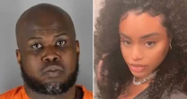 Man who 'beat model to death and stuffed body in fridge' seen in first appearance since arrest