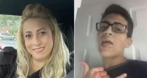 Footage shows teen calmly tell 911 operator he killed his mum after taking selfie