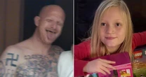 Dark background of Audrii Cunningham suspect Don McDougal - swastika tattooed child sex offender