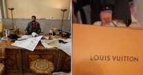 Syrians loot Assad and wife's luxe palace making off with boxes of Louis Vuitton