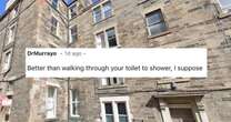 Bizarre rental flat with baffling bathroom design leaves people shaking their heads