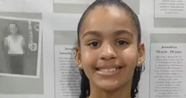Terrfiying moment missing girl, 12, falls into open manhole during flood