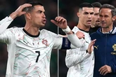 Cristiano Ronaldo and Portugal still crying about red card as they tackle 'World Cup ban'