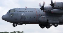 Turkish plane crash: NATO aircraft in horror plunge as rescue teams rush to scene