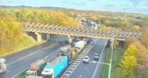 LiveA1 traffic LIVE: Motorway closed after four-car smash as lanes covered in wreckage